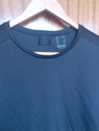 Camiseta Negra Deporte Oversize Kalenji Mujer XL