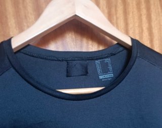 Camiseta Negra Deporte Oversize Kalenji Mujer XL