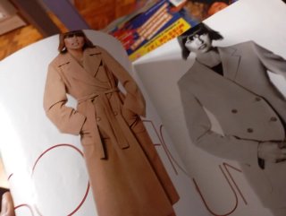 Revista Catálogo MaxMara Linda Evangelista