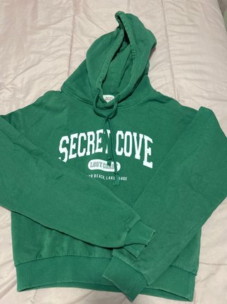 Sudadera Pull&Bear verde