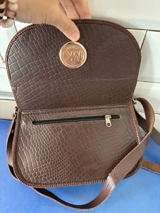 Bolso Piel Auténtico Marrón