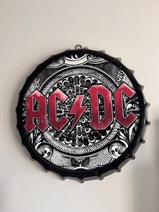 Chapa decorativa ACDC
