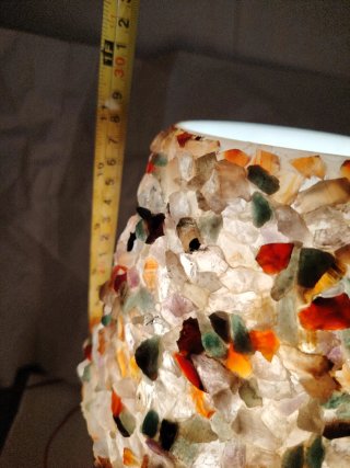 Lámpara Vintage Piedras Naturales