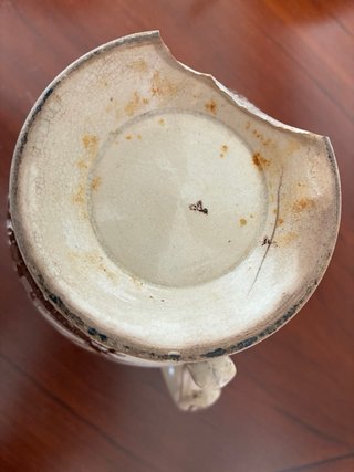 Jarra cerámica inglesa S.XIX