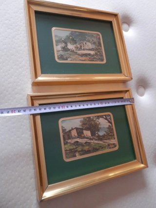 Lote 2 cuadros decorativos