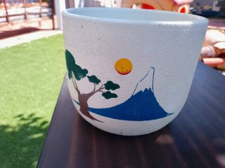 Macetero pintado a mano Layt Spain