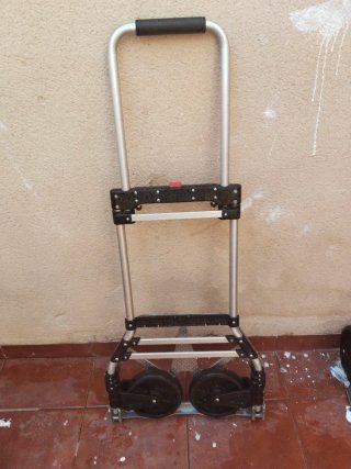 Carretilla de mano plegable