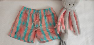 Bañador OAS Naranja y Turquesa