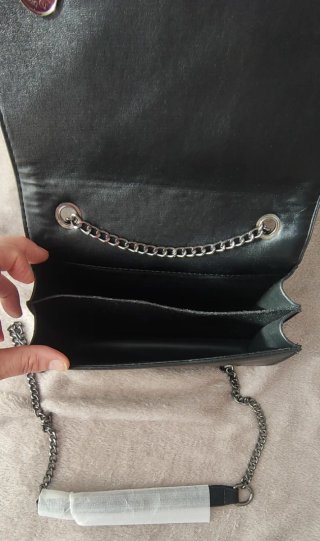 Bolso Bandolera Negro Cadena (NUEVO a estrenar)