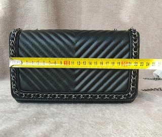 Bolso Bandolera Negro Cadena (NUEVO a estrenar)
