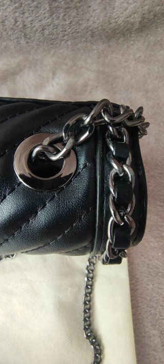 Bolso Bandolera Negro Cadena (NUEVO a estrenar)