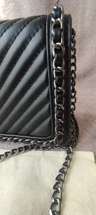 Bolso Bandolera Negro Cadena (NUEVO a estrenar)