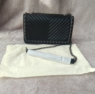 Bolso Bandolera Negro Cadena (NUEVO a estrenar)