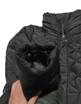 VERO MODA piumino parka lungo vintage donna tg. M