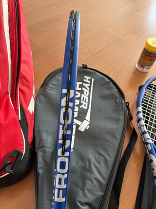 3 Raquetas Wilson Hyper Hammer con Fundas