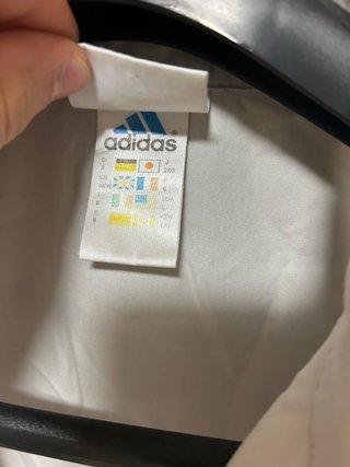 Camicia maniche corte Adidas vintage grigia