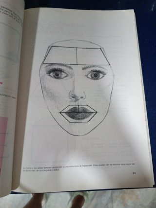 Libro dibujo lineal especial para peluquería