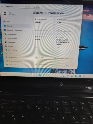 HP DV6 Portátil Windows 11 12GB RAM 500GB SSD