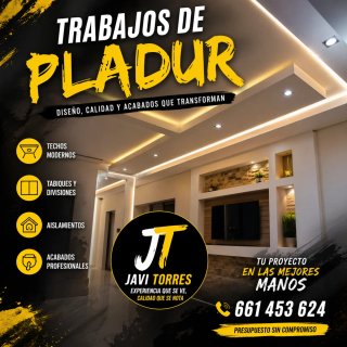 Pladur: Techos, Tabiques y Aislamientos