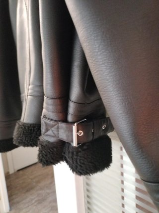 Chaquetón H&M Negro Hombre