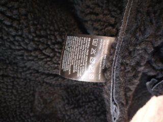 Chaquetón H&M Negro Hombre