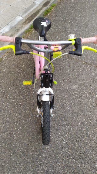 Bicicleta infantil Btwin 16 rosa