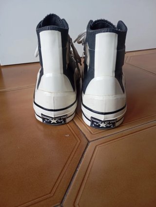 Converse Chuck 70 Hi Negras y Blancas