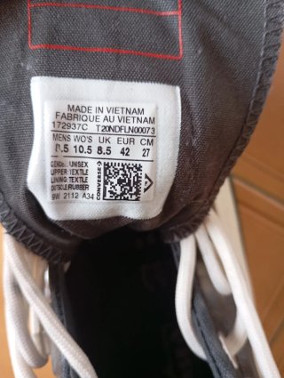 Converse Chuck 70 Hi Negras y Blancas