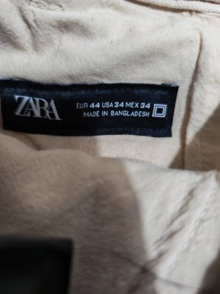 Bermuda Zara Hombre Beige