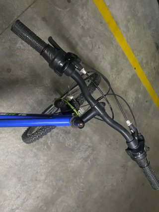 Bicicleta Montaña Azul y Verde