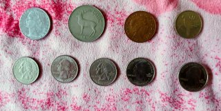 Lote 19 monedas de diferentes países