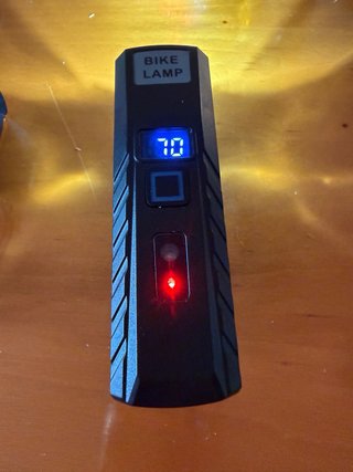 Luz delantera para Bici USB
