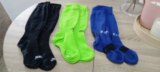 Calcetines fútbol Joma y Kipsta Talla 38