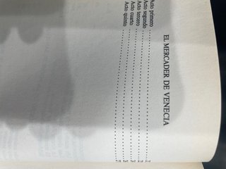 LIBRO SHAKESPEARE COMEDIAS