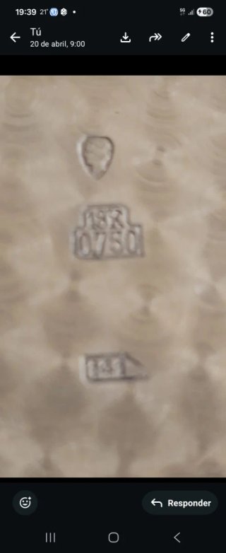 Leonidas Cronógrafo Oro