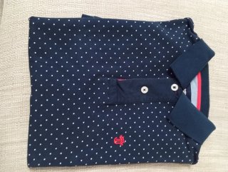 Polo Bocha Azul Talla S