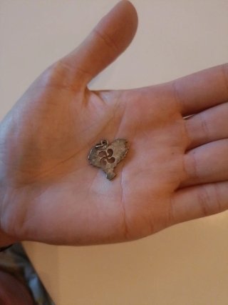 Colgante Lauburu Plata