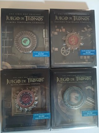 JUEGO DE TRONOS.  TODAS LAS TEMPORADAS.