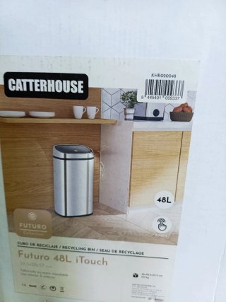 Cubo de Basura y Reciclaje CATTERHOUSE Futuro 48L