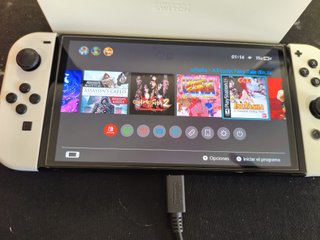 Nintendo Switch OLED Blanca