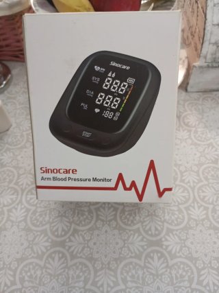 Monitor Presión Arterial Sinocare Negro