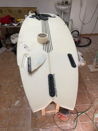 Reparacion tabla de surf