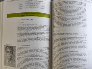 Literatura española - SM - 2° BUP - Año 1989