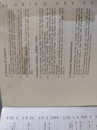 Literatura española - SM - 2° BUP - Año 1989