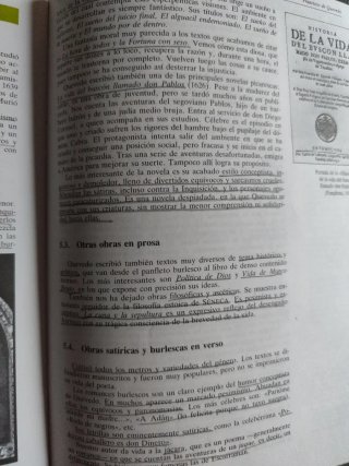 Literatura española - SM - 2° BUP - Año 1989