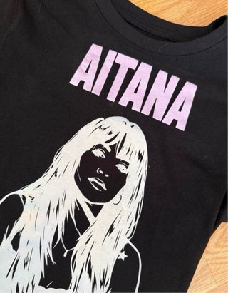 Camisetas Aitana Cuarto Azul