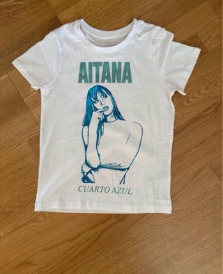 Camisetas Aitana Cuarto Azul