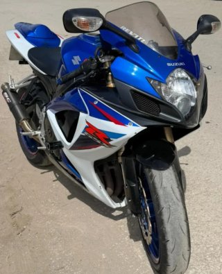 Suzuki GSX-R 600 Azul