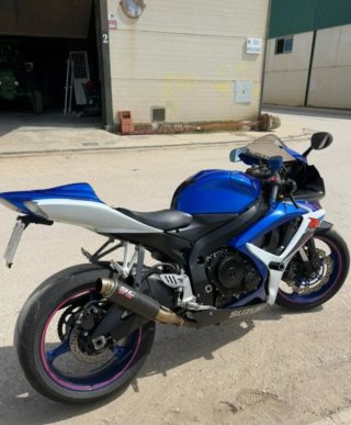 Suzuki GSX-R 600 Azul