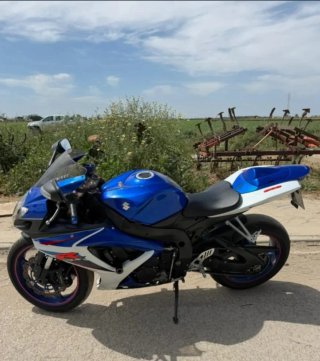 Suzuki GSX-R 600 Azul